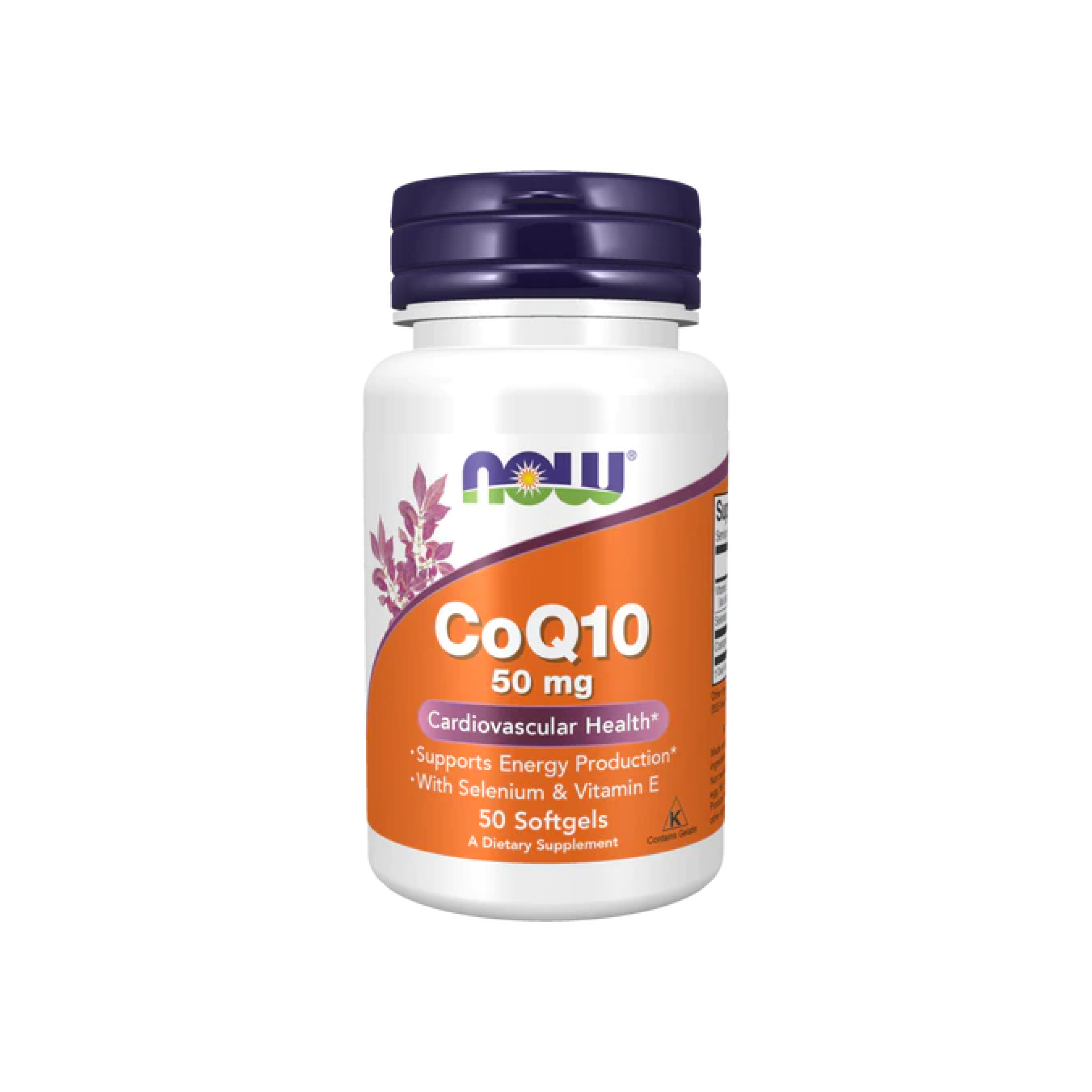 Now Foods CoQ10 50 mg, 50 cápsulas