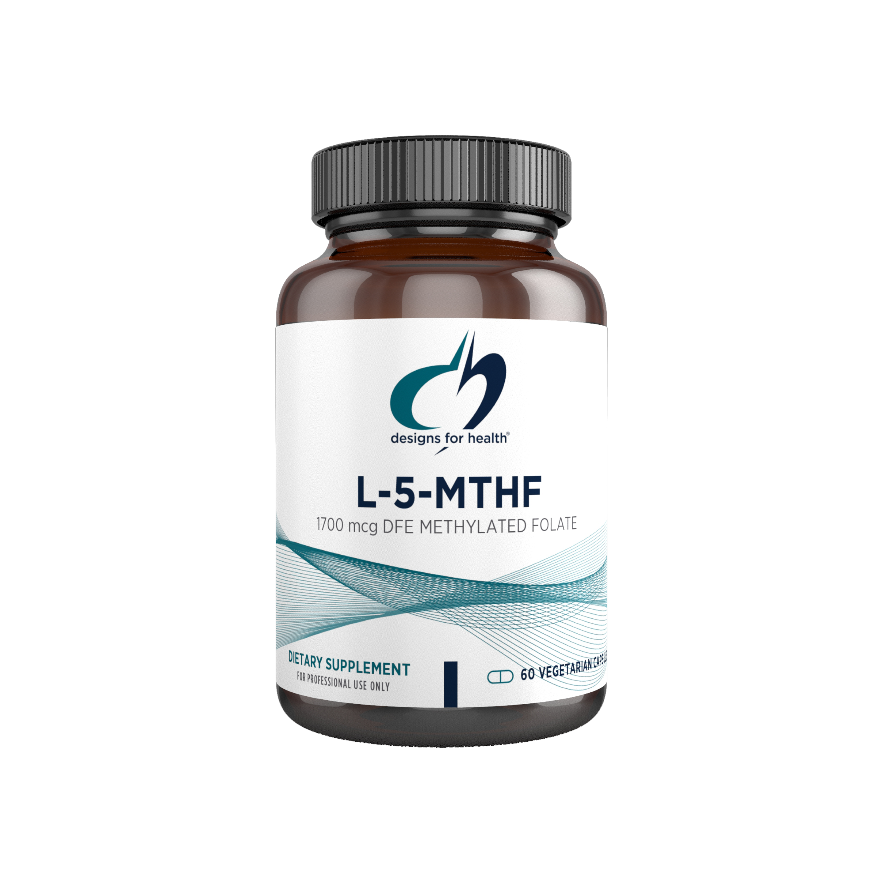 Designs for Health L-5-MTHF 1700 mcg, 60 cápsulas