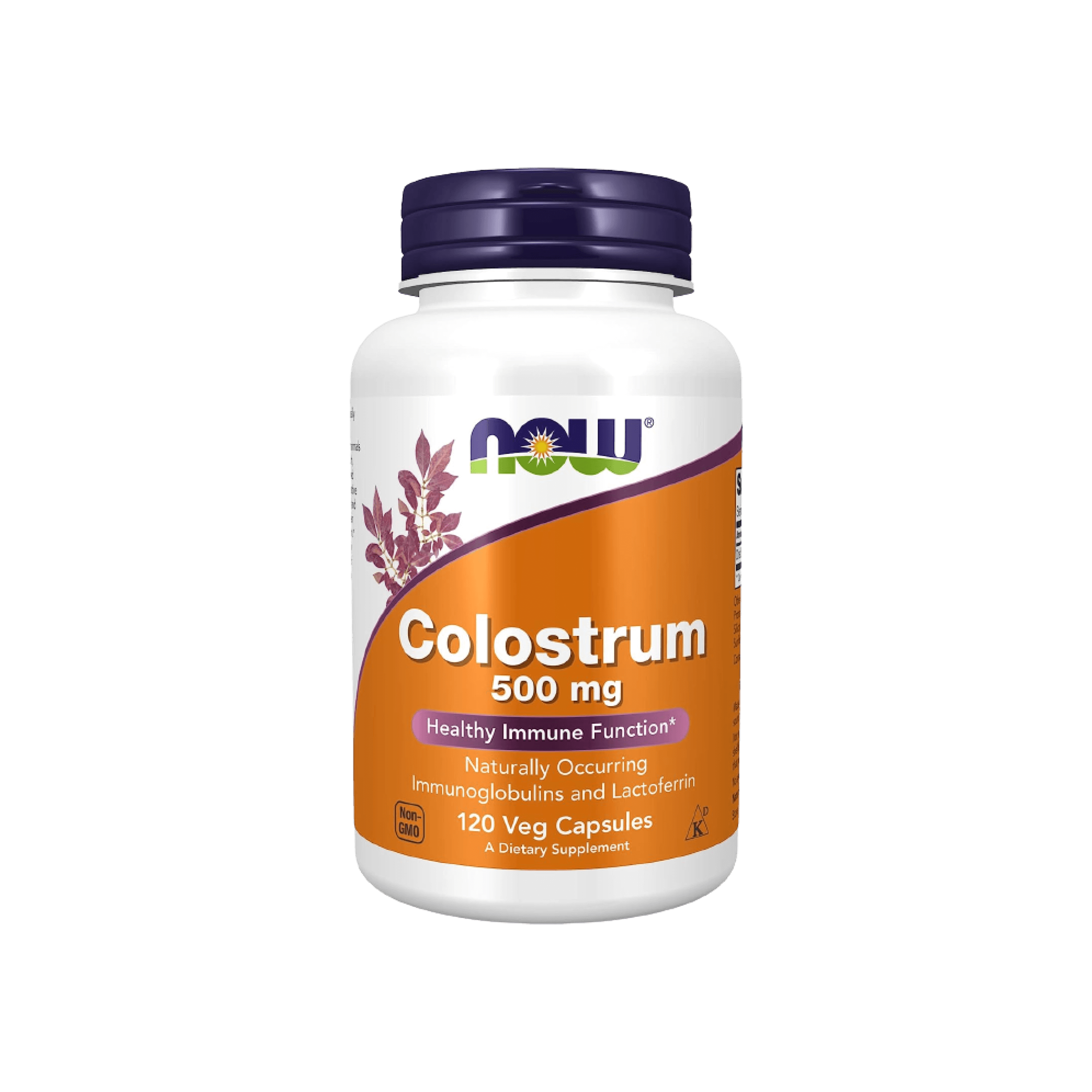 Now Foods Colostrum 500 mg, 120 cápsulas