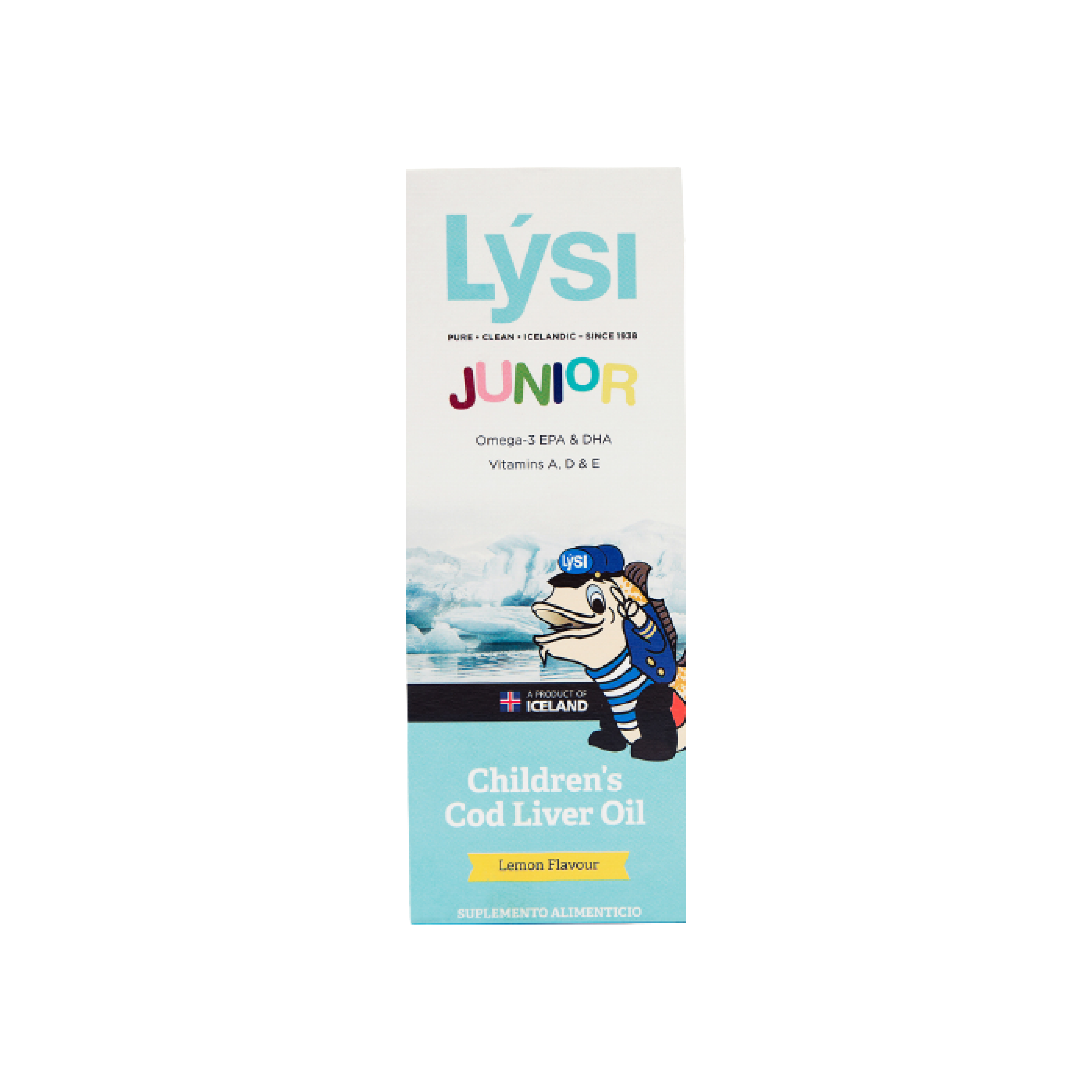 Lysi Omega 3 en Aceite de Pescado Junior sabor limón