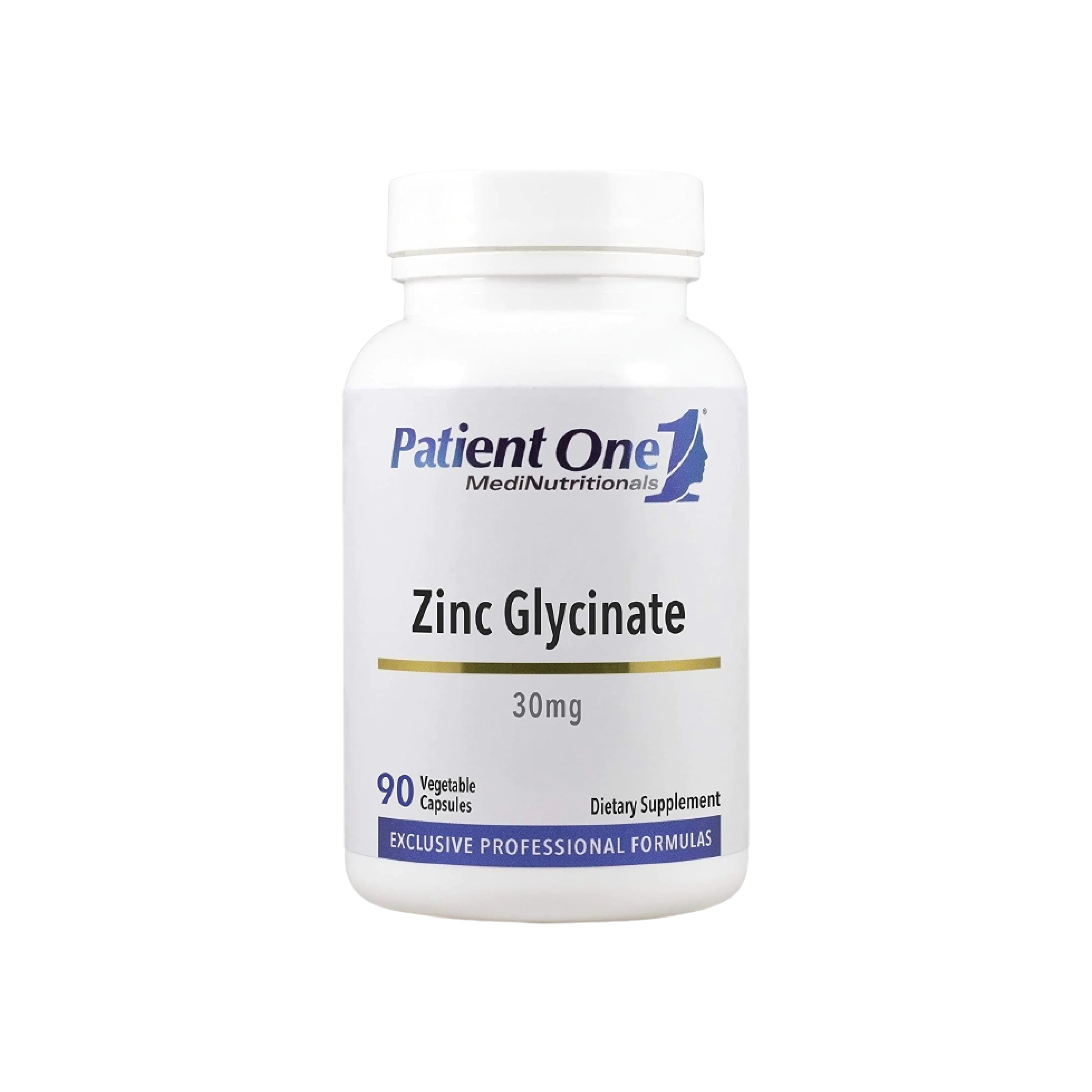 Patient One Glicinato de Zinc 30 mg, 90 cápsulas