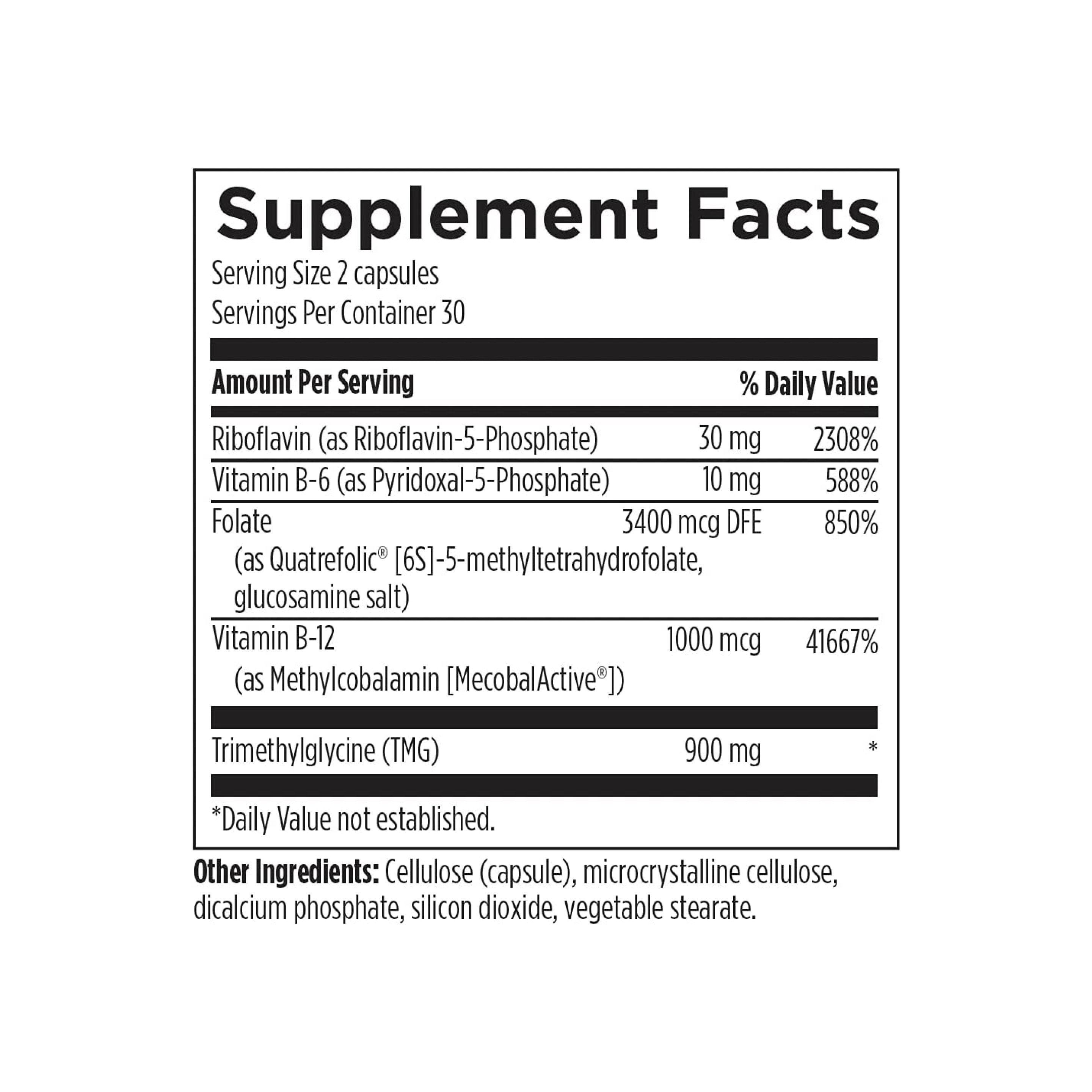 Designs for Health Homocysteine Supreme 60 cápsulas