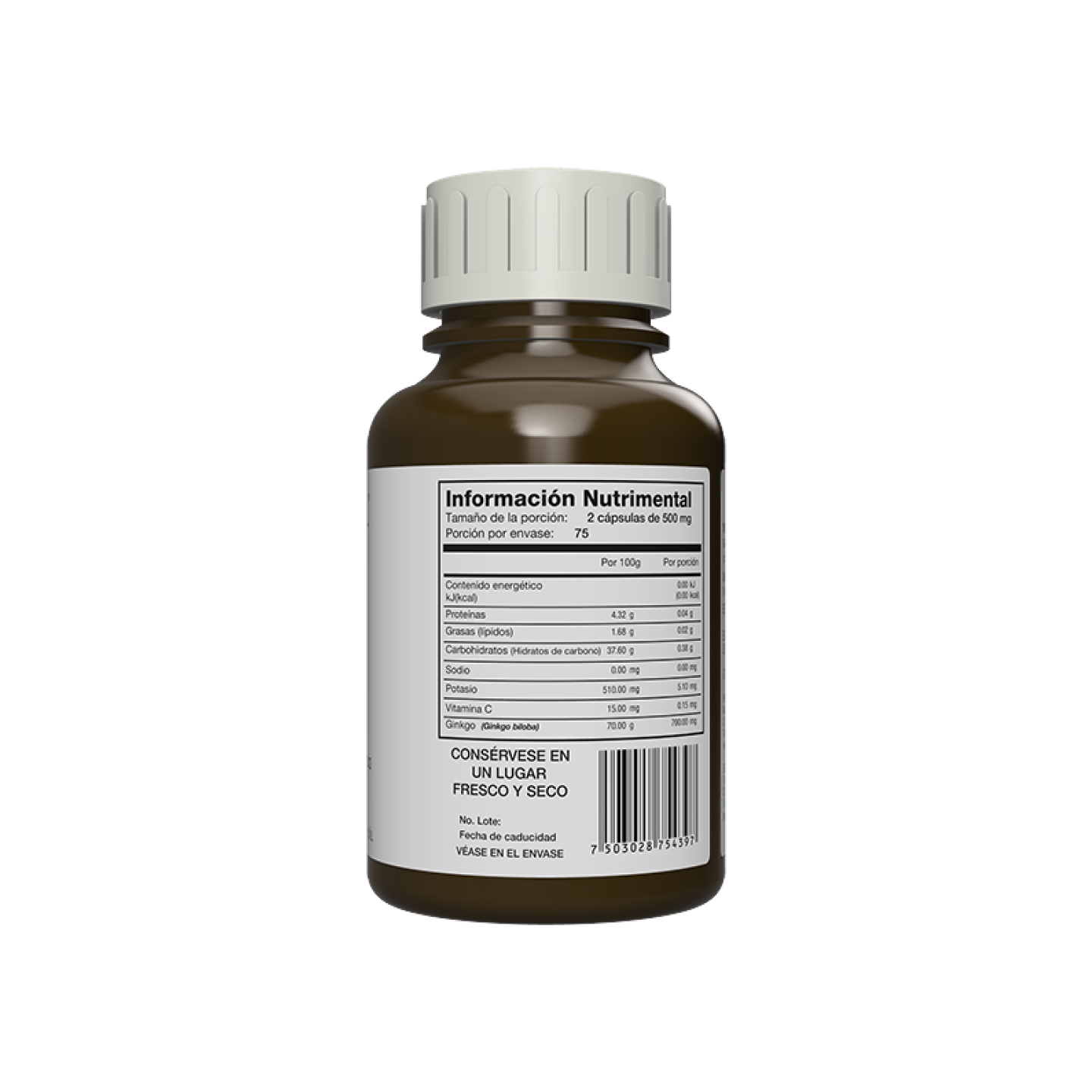 Adaptoheal Ginkgo Biloba 500 mg