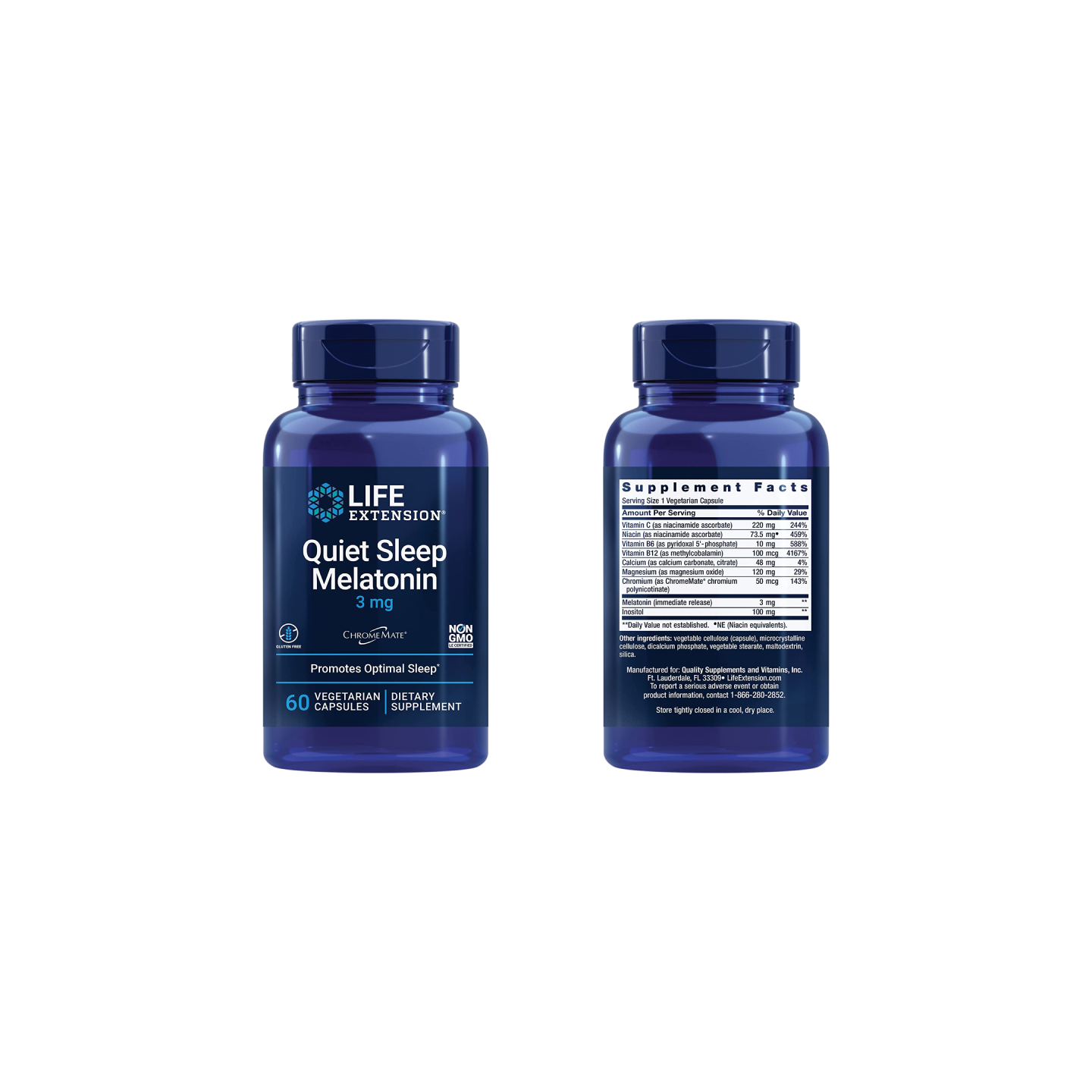 Melatonina 3 mg Sueño Tranquilo