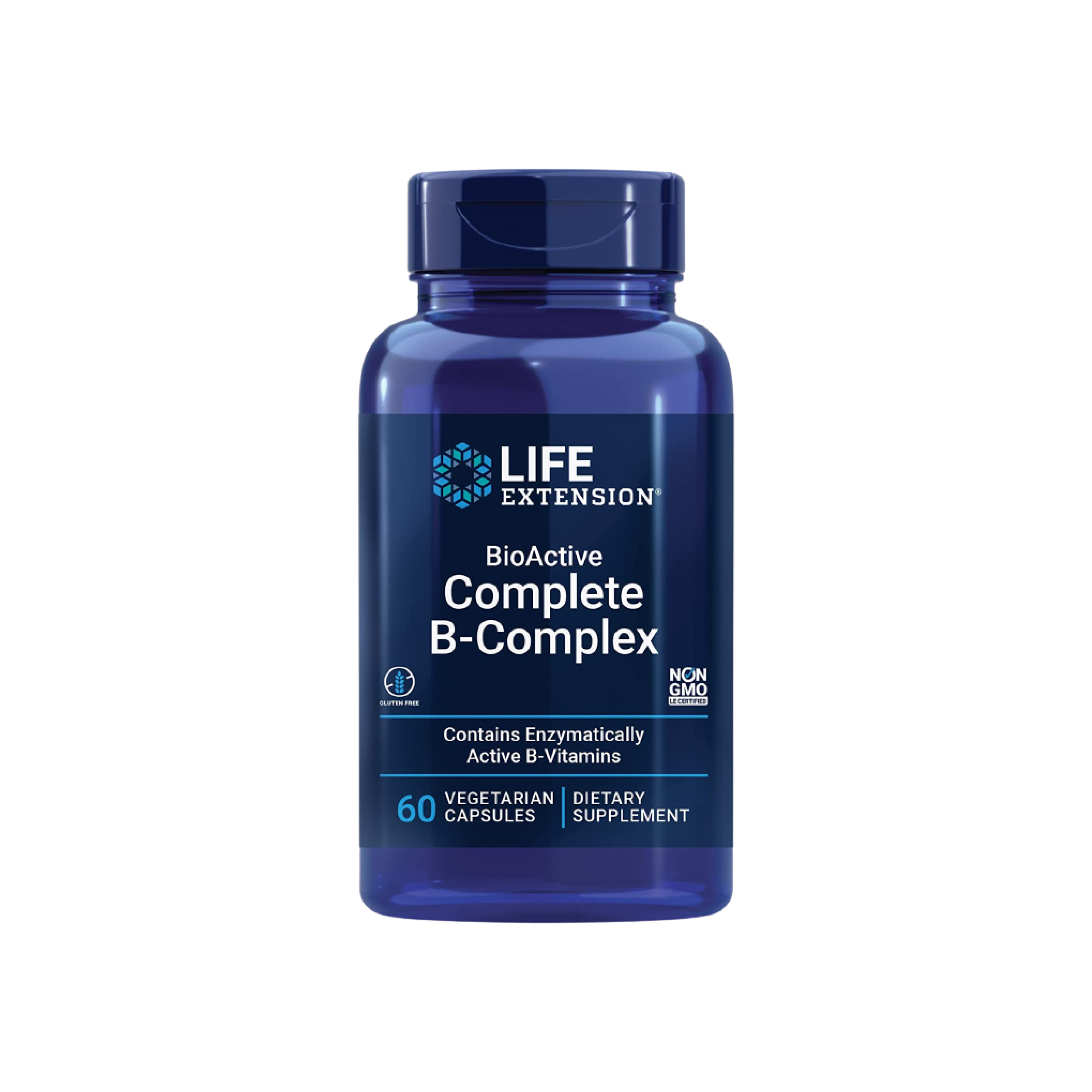 Life Extension Complejo B BioActive Complete, 60 cápsulas